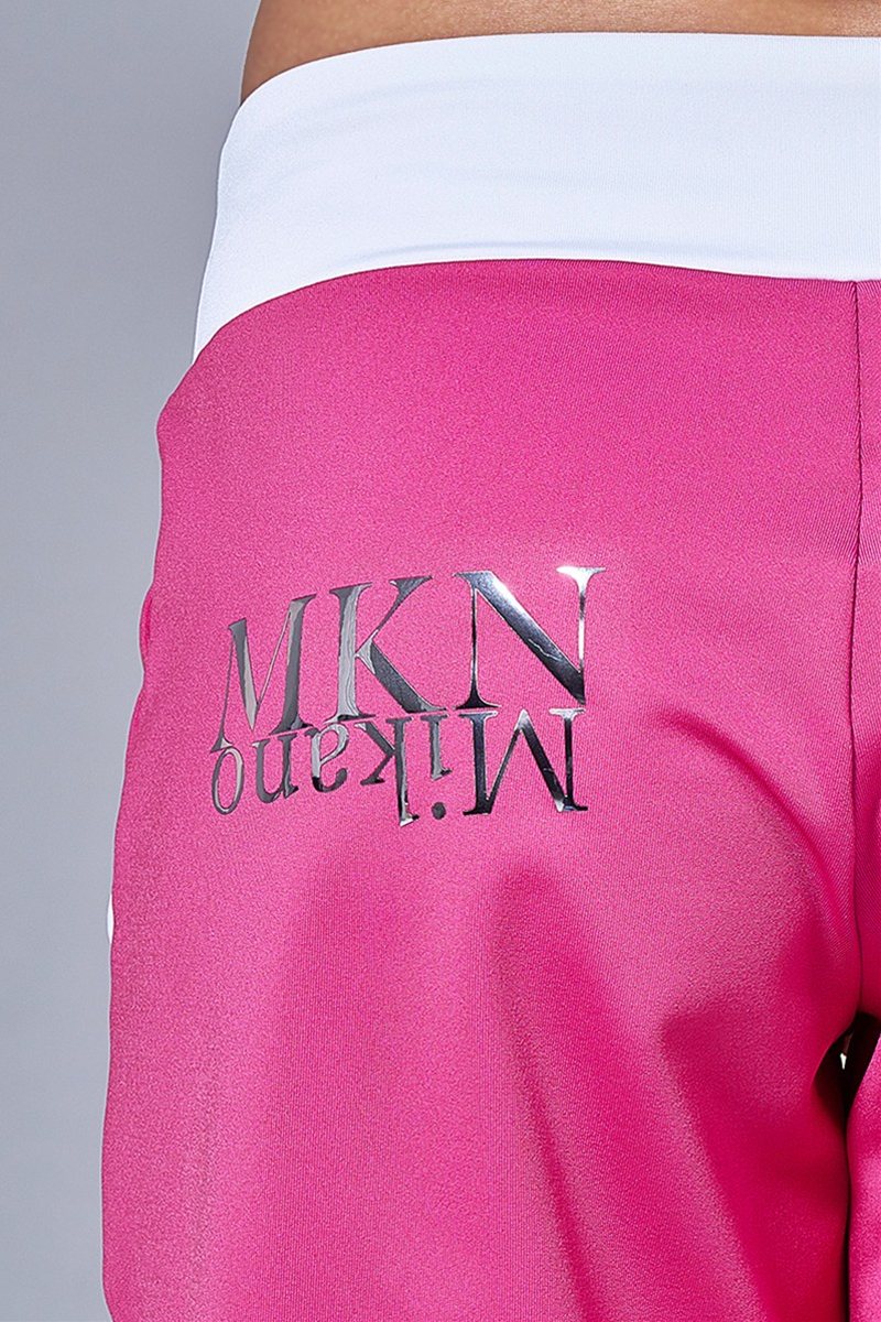 フィットネスウェア | ボーダーパンツ（メタリックロゴ