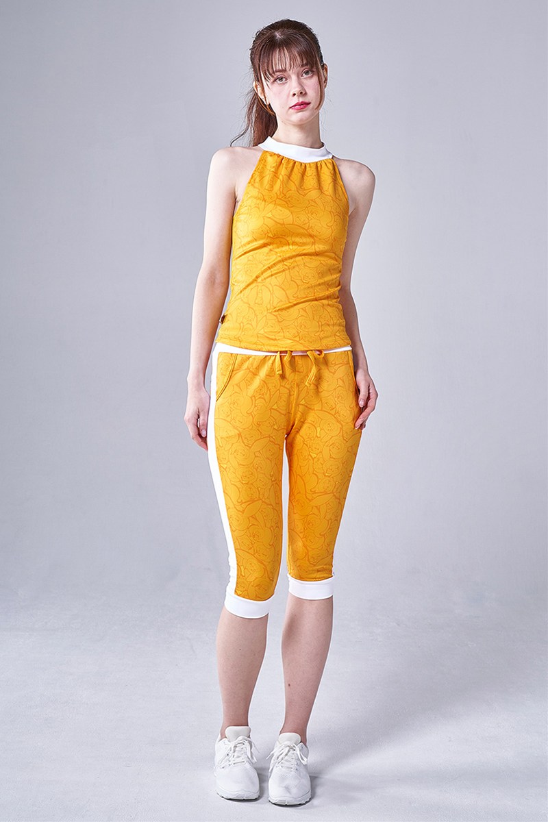 ホルターネックロングトップス バニーオレンジ