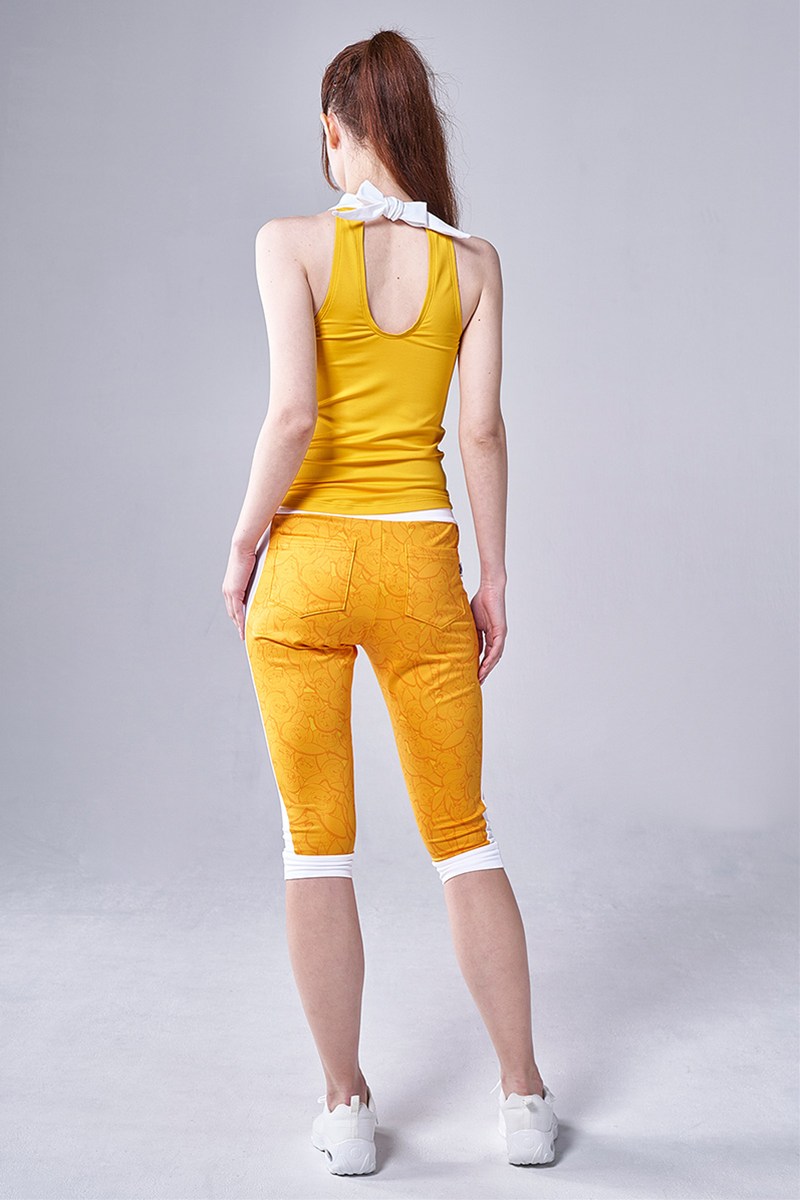 ホルターネックロングトップス バニーオレンジ