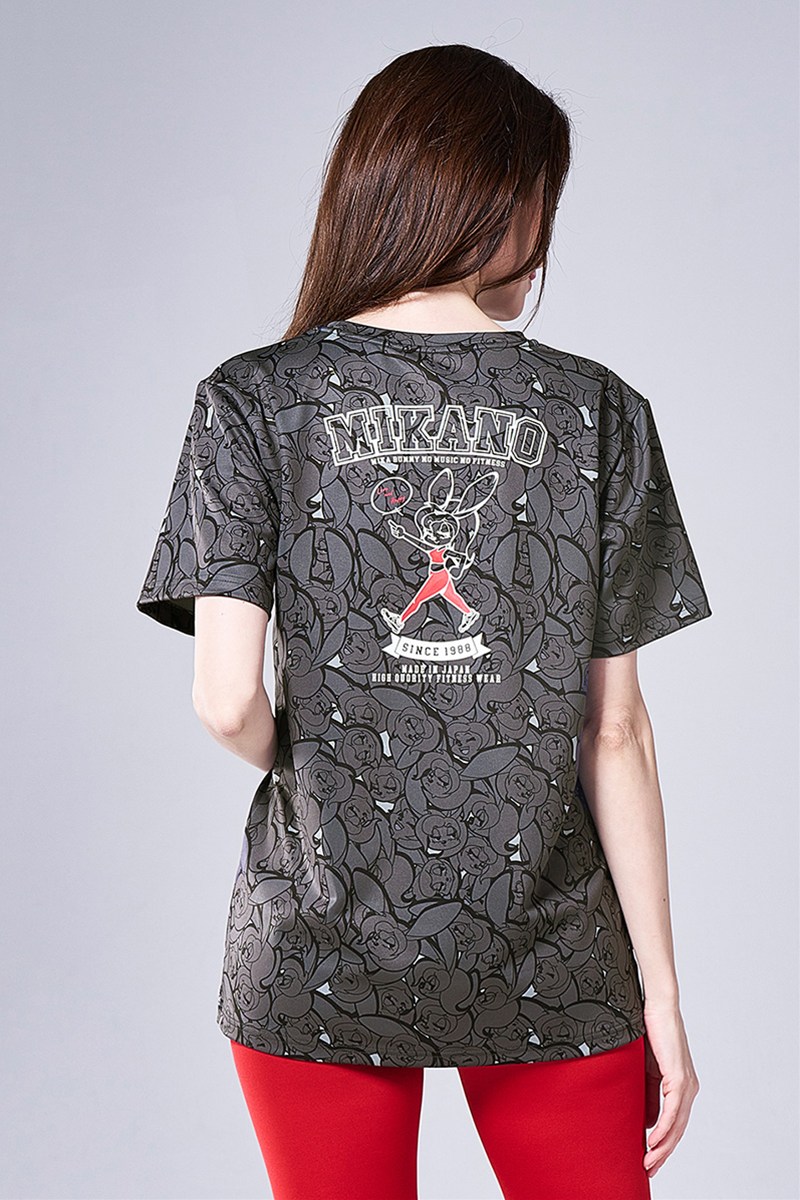 ユニセックスTシャツ バニーブラック