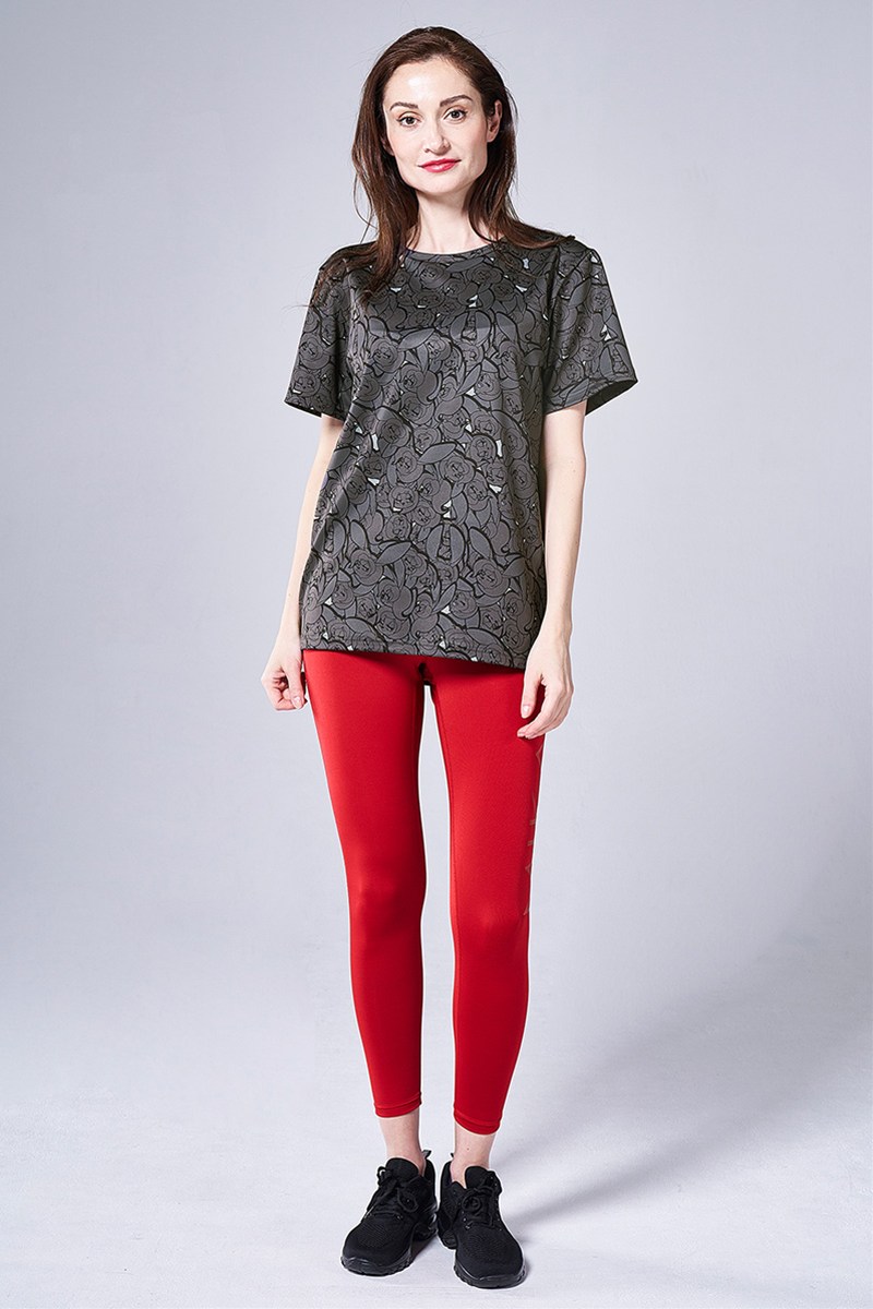 ユニセックスTシャツ バニーブラック