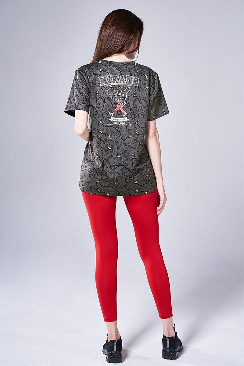 ユニセックスTシャツ バニーブラック