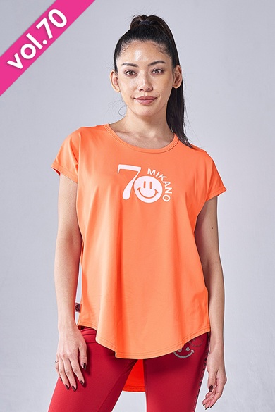 口コミ・レビューで人気商品を探そう フィットネスウェア | エアリーTシャツ＊オレンジ 【フリー その他