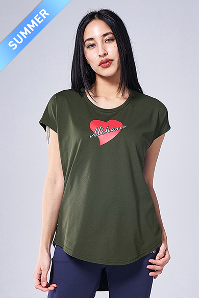 フィットネスウェア | エアリーTシャツ＊ホワイト【フリー