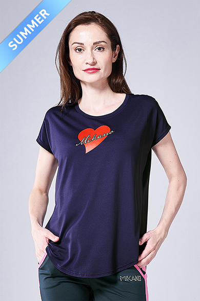 フィットネスウェア | エアリーTシャツ＊ホワイト【フリー