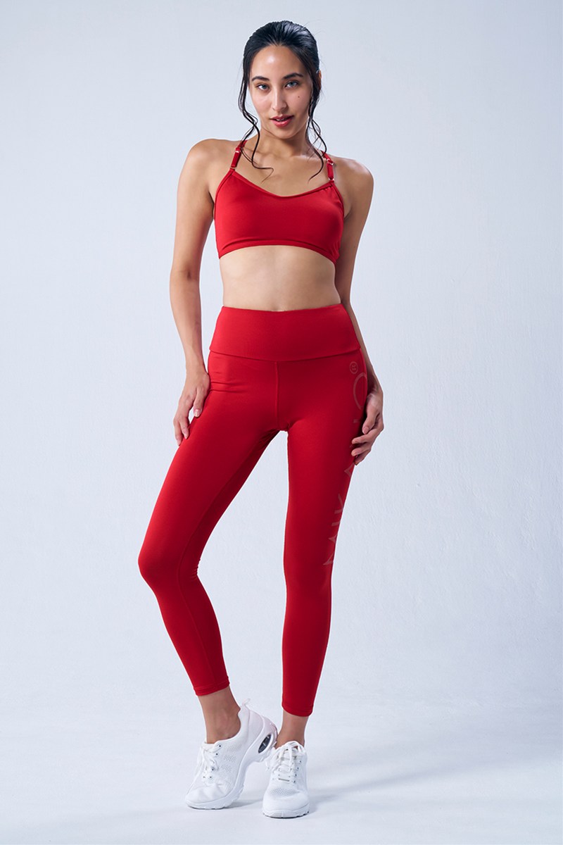 下着・アンダーウェア mika フィットネスウェア | アジャスター付インナートップス＊レッド