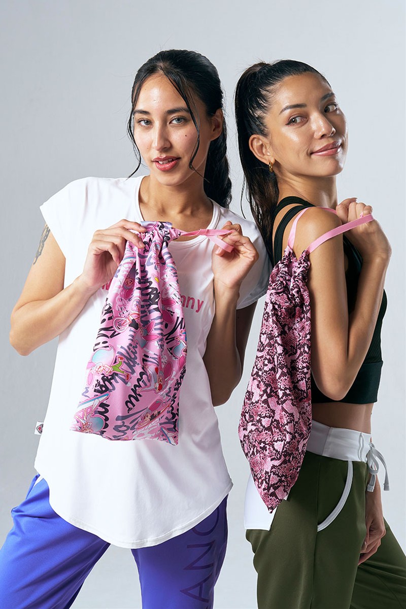 マルチバッグ ピンクパイソン