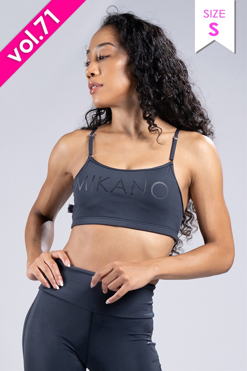 アジャスター付ショートトップス ブラック