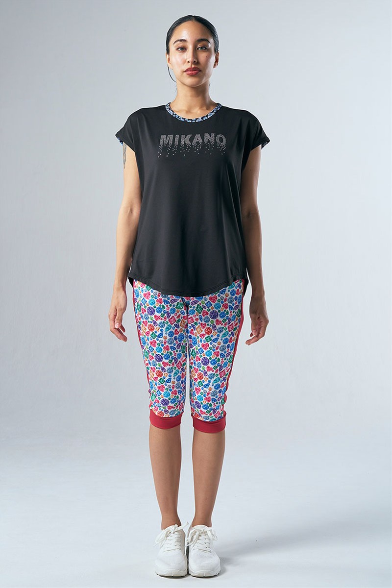 サイド切替ジョガーパンツ ダイヤモンドカラー