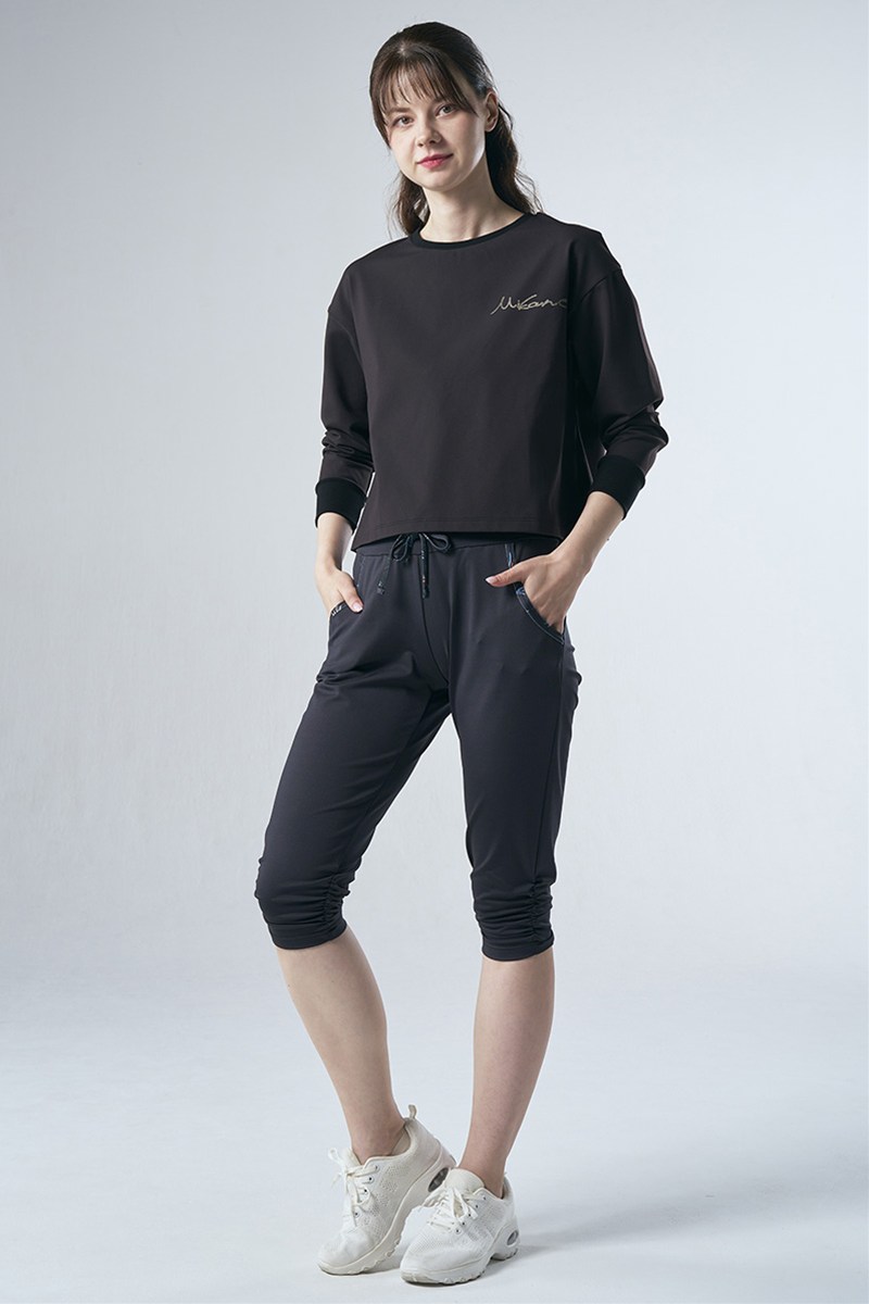 フィットネスウェア | 裾サイドギャザーベーシックギャングスター