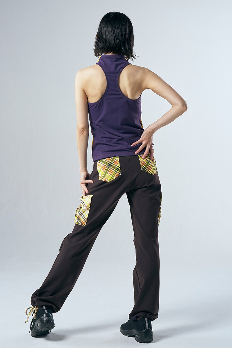 フィットネスウェア | カーゴロングパンツ＊ブラック 【M】 [Vol