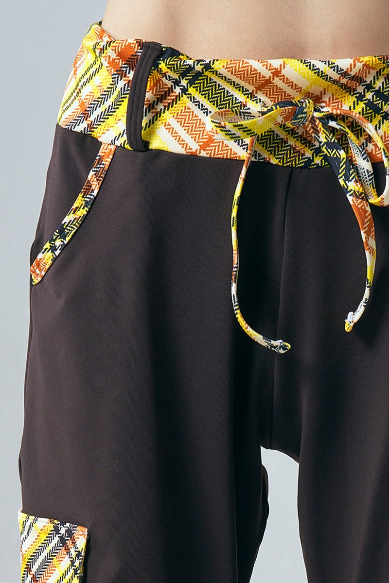 フィットネスウェア | カーゴロングパンツ＊ブラック 【S】 [Vol