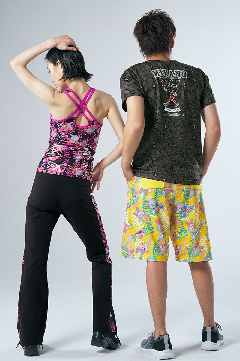 フィットネスウェア | ロングトップス＊アクティブバニーブラック