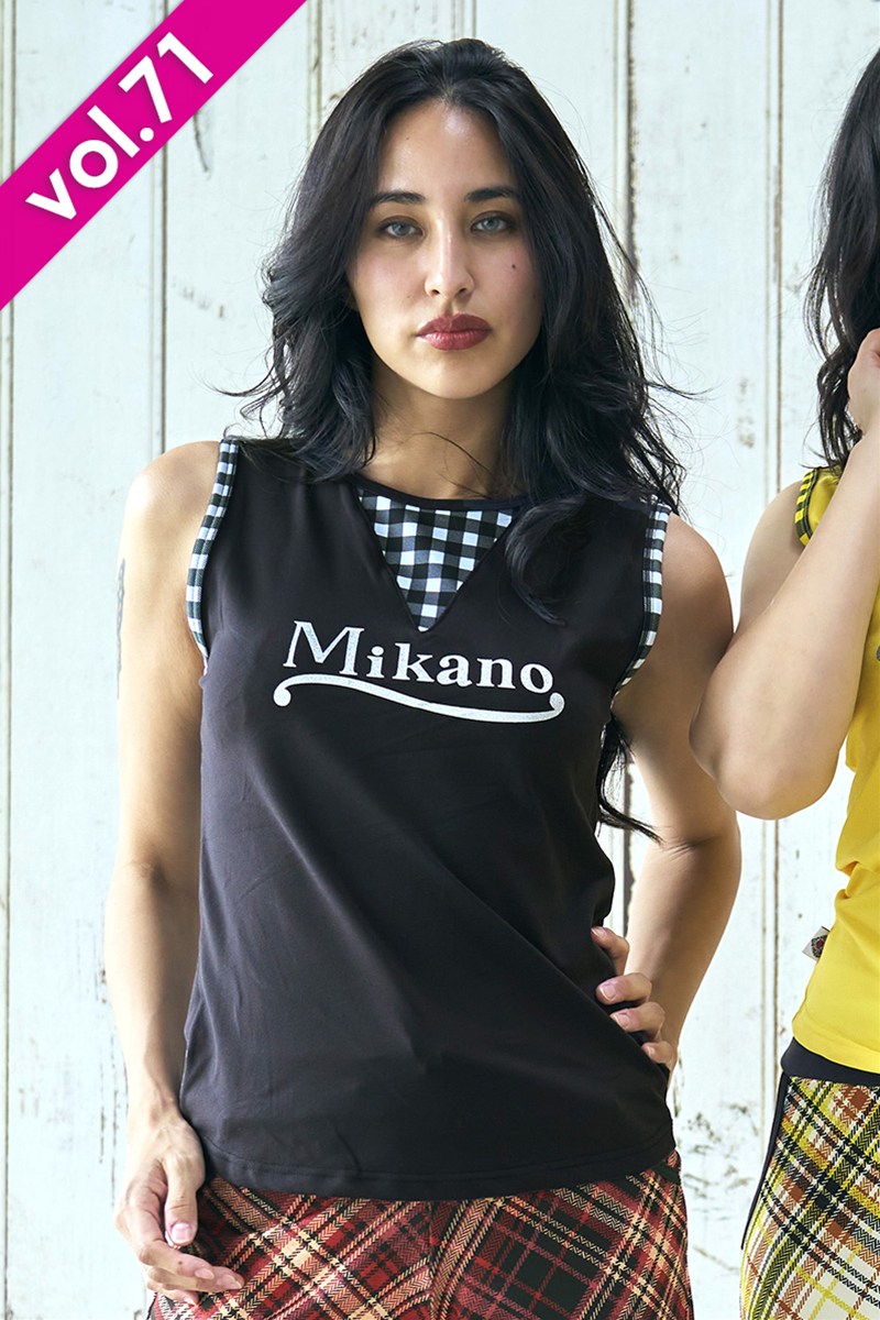 フィットネスウェア | フロントバック切替セミフィットタンク