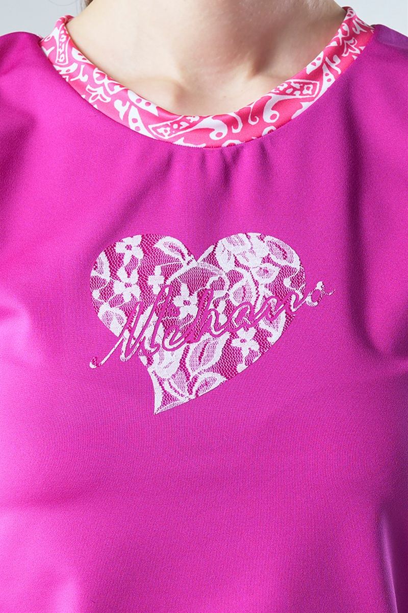 フィットネスウェア | 袖口ツイストデザインセミフィットタンクトップ