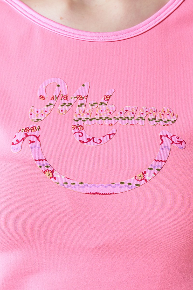 フィットネスウェア | バックメッシュ切替コンパクトTシャツ＊オーロラ