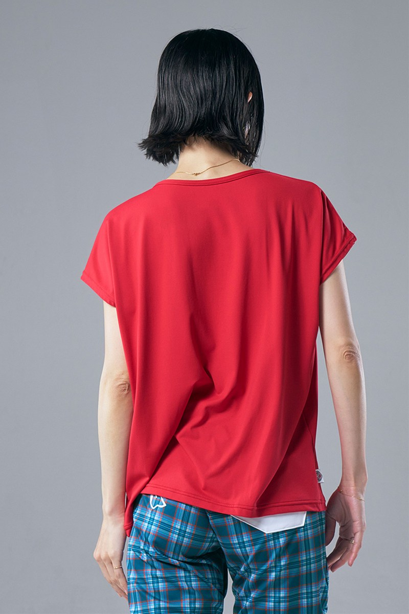 エアリーＴシャツ レッド