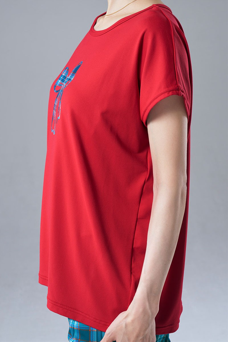 エアリーＴシャツ レッド