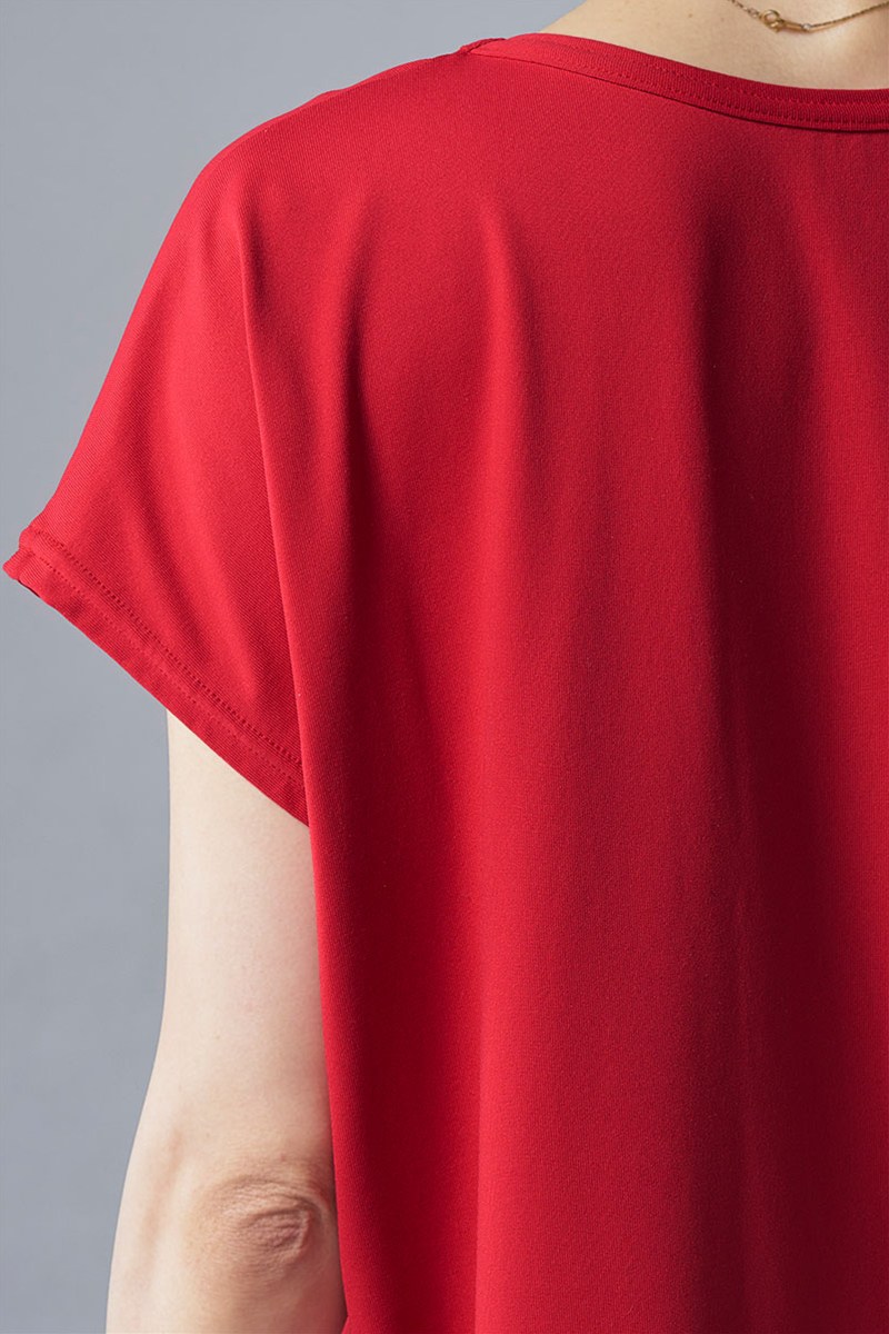 エアリーＴシャツ レッド