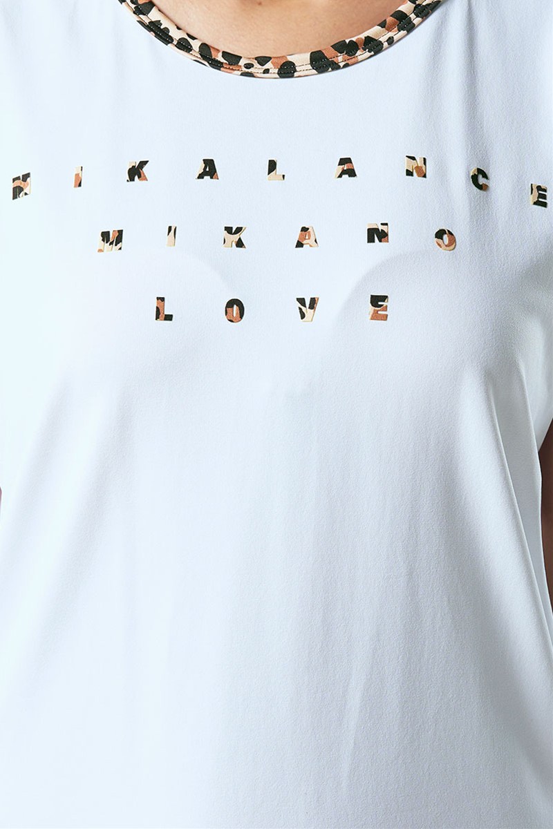 フィットネスウェア | エアリーTシャツ＊ホワイト 【フリー】 [Vol.71