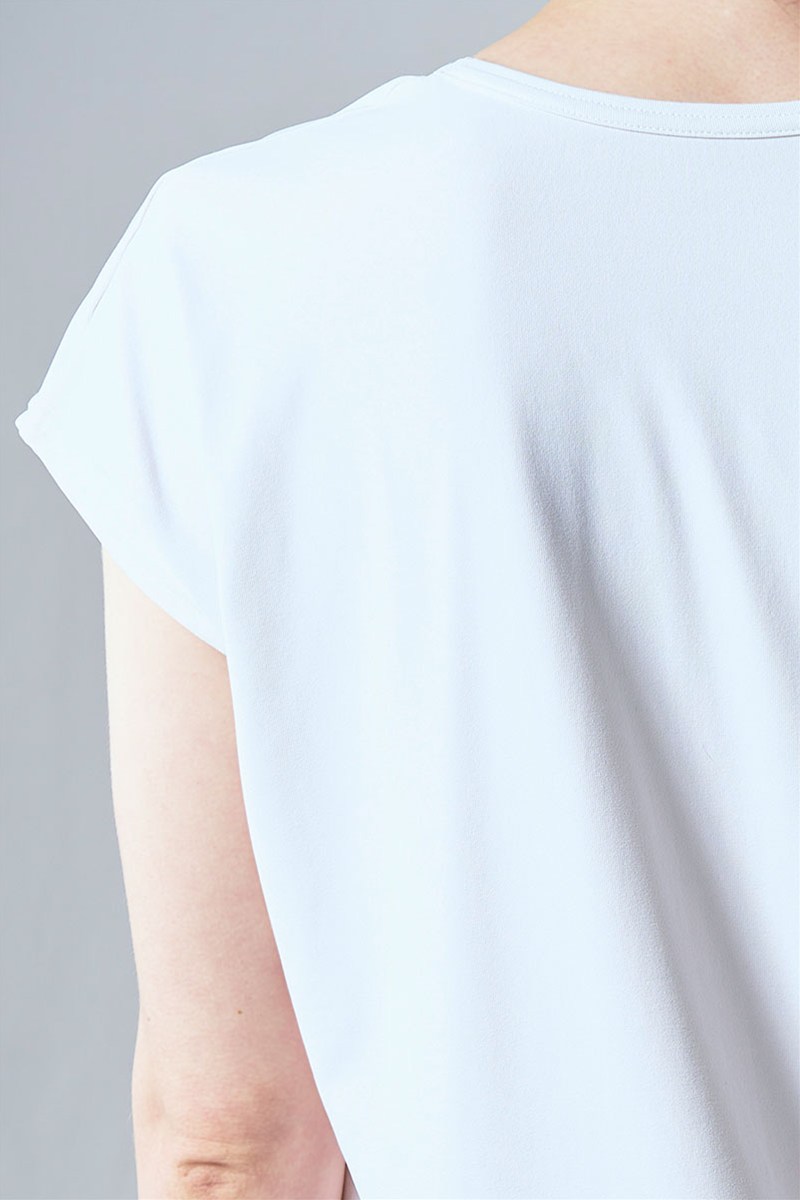 フィットネスウェア | エアリーTシャツ＊ホワイト 【フリー】 [Vol.71