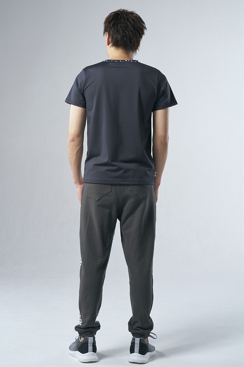 裾切替ユニセックスTシャツ