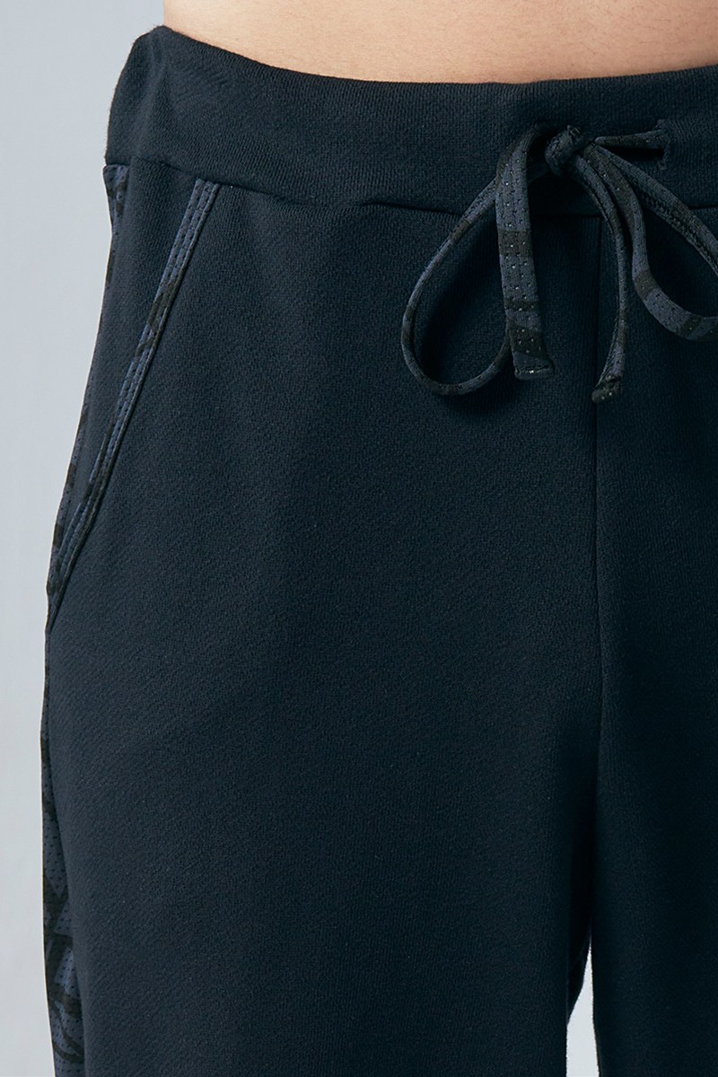 メンズロングパンツ ブラック