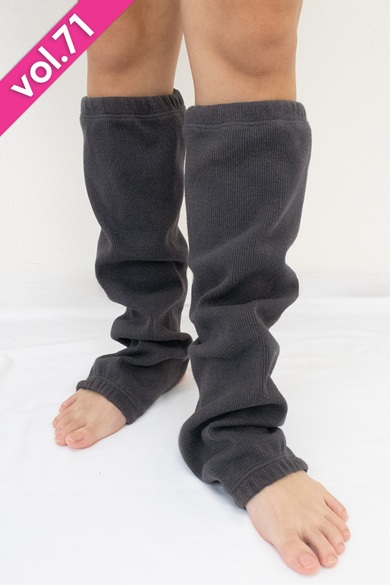 MARCAONA レッグウォーマー フィットネスウェア | レッグウォーマー＊チャコールグレー [Vol.71