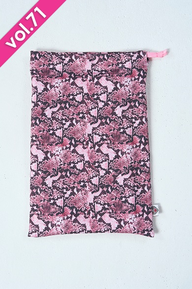 マルチバッグ ピンクパイソン