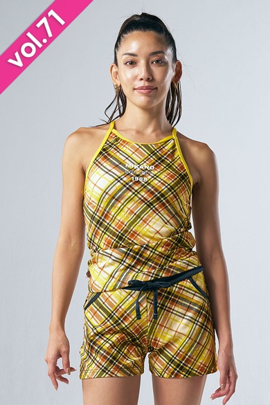 ロングトップス＊バイアスイエロー系 【フリー】