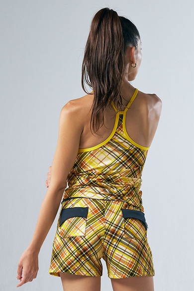 ロングトップス＊バイアスイエロー系 【フリー】