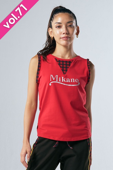 フィットネスウェア | フロントバック切替セミフィットタンクトップ