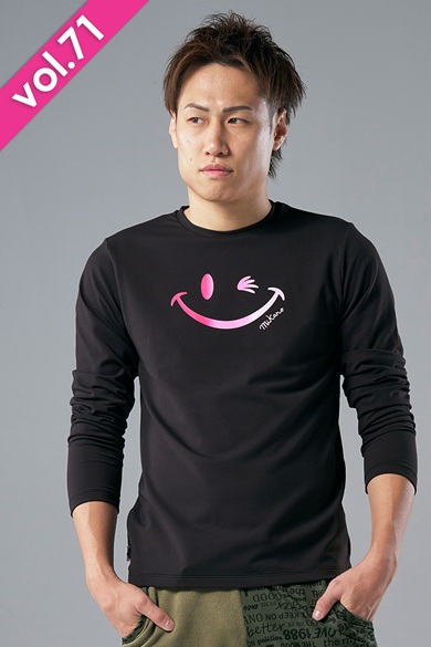 フィットネスウェア | ロングスリーブユニセックスTシャツ＊ブラック